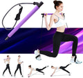 Pilates Stick z elastyczną gumą – do ćwiczeń, jogi i fitness